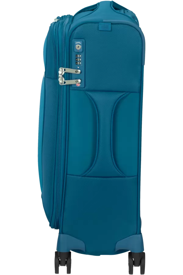 Mala de Cabine 55cm Expansível 4 Rodas Azul Petróleo - D'Lite | Samsonite