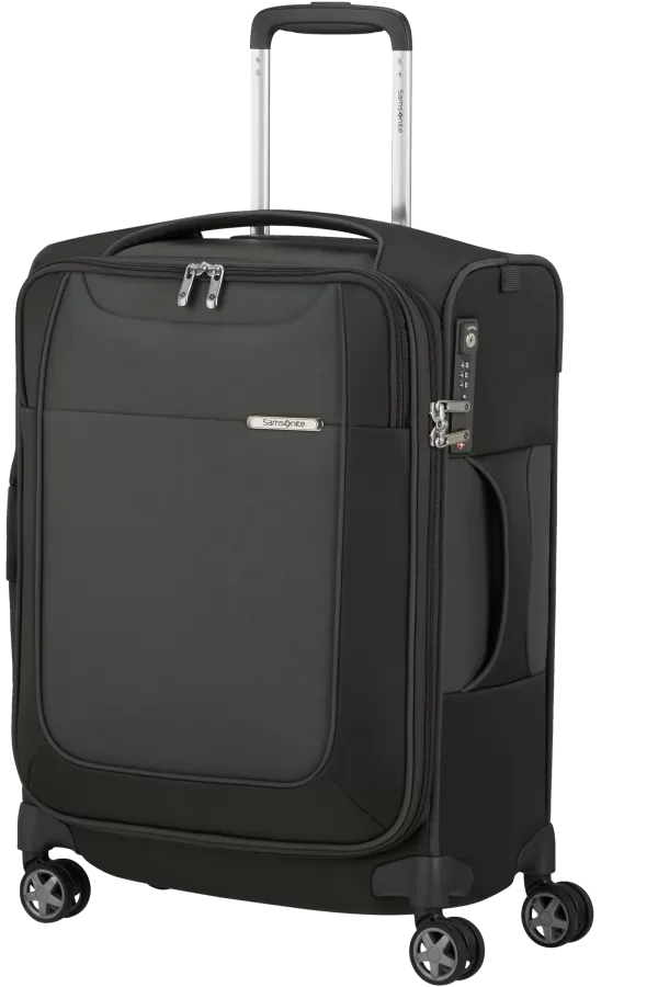 Mala de Cabine 55cm Expansível 4 Rodas Cinza Esverdeado - D'Lite | Samsonite