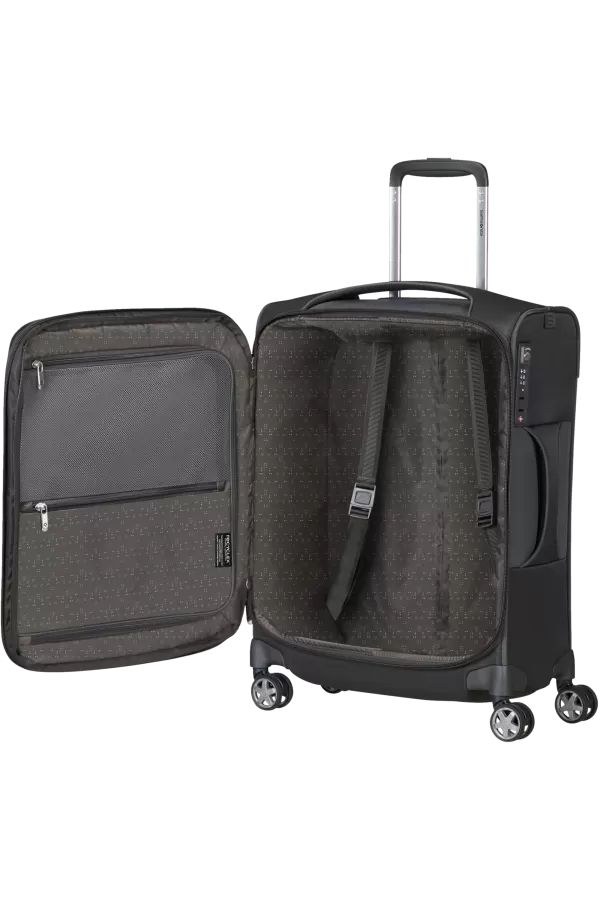 Mala de Cabine 55cm Expansível 4 Rodas Cinza Esverdeado - D'Lite | Samsonite