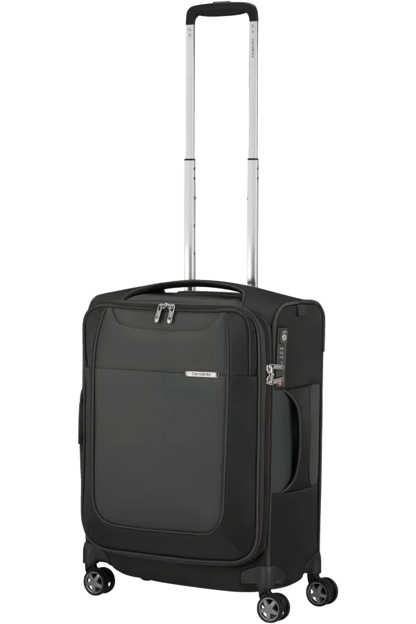 Mala de Cabine 55cm Expansível 4 Rodas Cinza Esverdeado - D'Lite | Samsonite