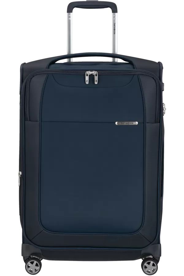 Mala de Viagem Média 63cm Expansível 4 Rodas Azul Meia-Noite - D'Lite | Samsonite