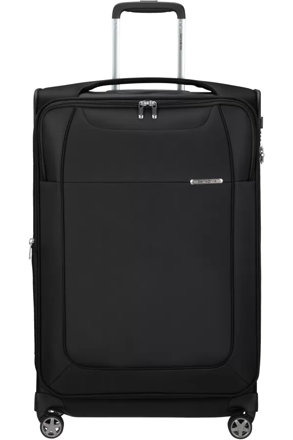 Mala de Viagem Grande 71cm Expansível 4 Rodas Preta - D'Lite | Samsonite