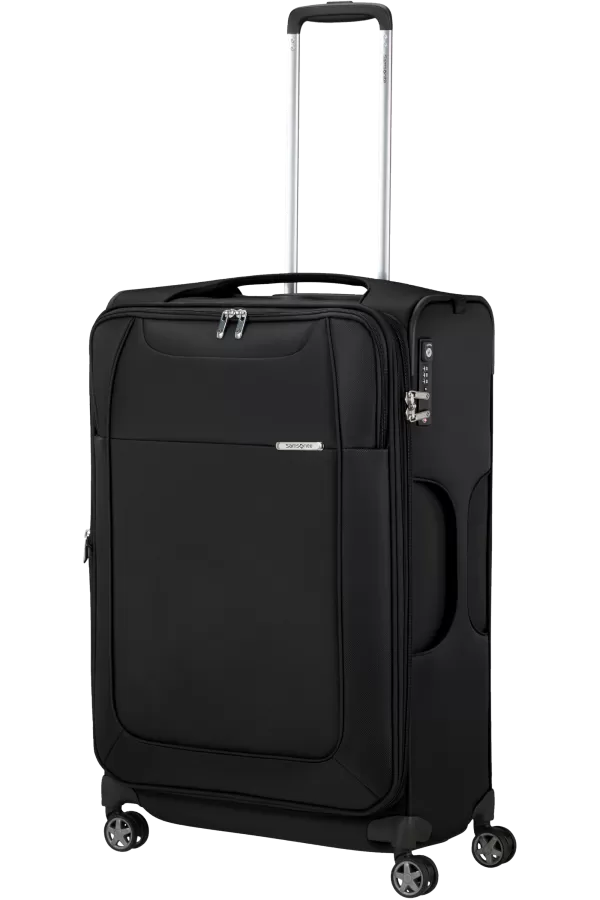 Mala de Viagem Grande 71cm Expansível 4 Rodas Preta - D'Lite | Samsonite