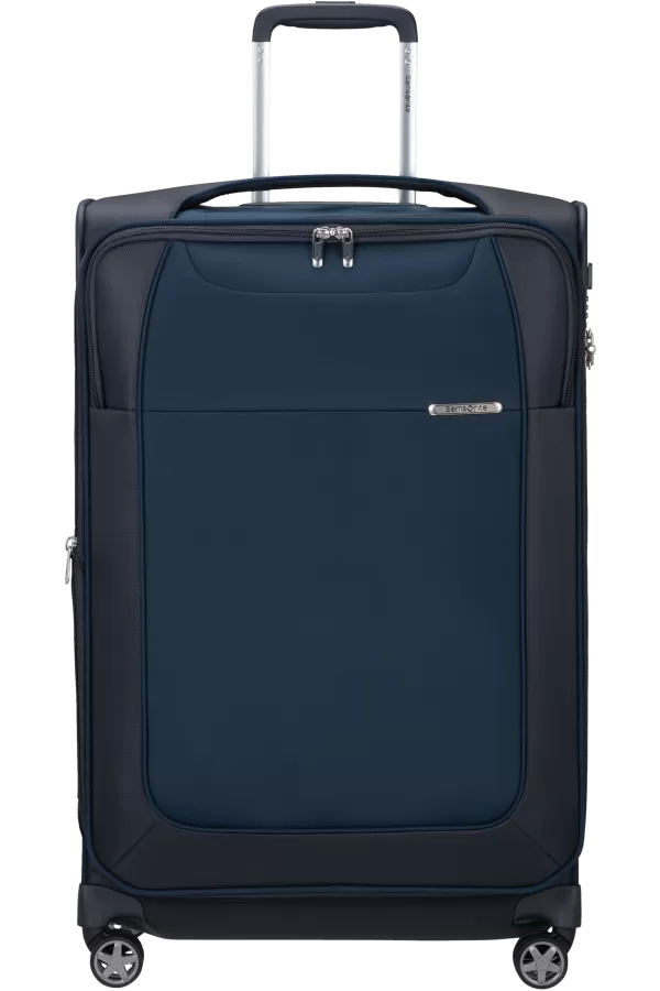 Mala de Viagem Grande 71cm Expansível 4 Rodas Azul Meia-Noite - D'Lite | Samsonite