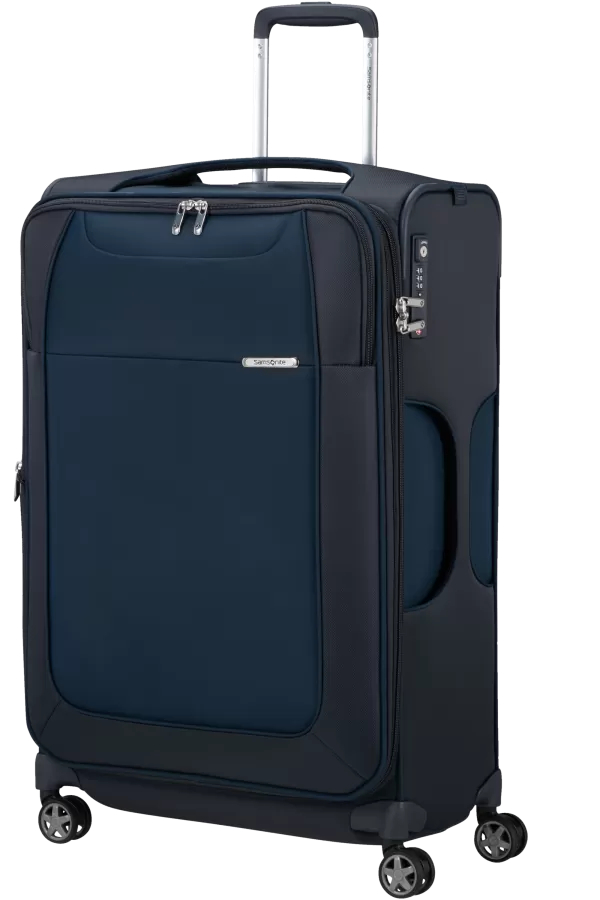 Mala de Viagem Grande 71cm Expansível 4 Rodas Azul Meia-Noite - D'Lite | Samsonite