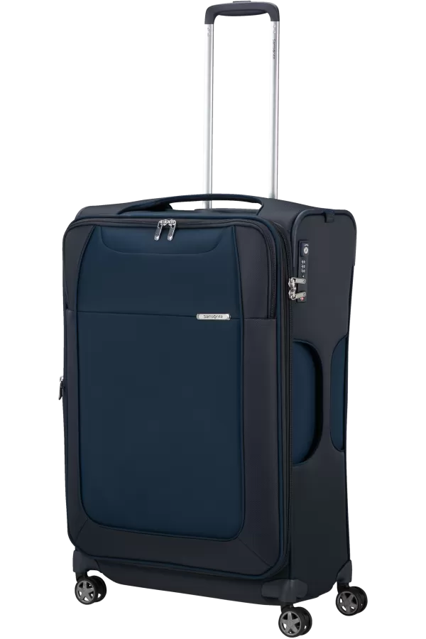 Mala de Viagem Grande 71cm Expansível 4 Rodas Azul Meia-Noite - D'Lite | Samsonite