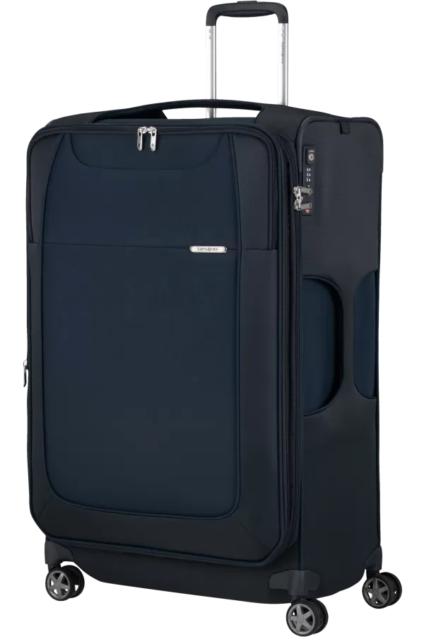 Mala de Viagem Grande 78cm Expansível 4 Rodas Azul Meia-Noite - D'Lite | Samsonite