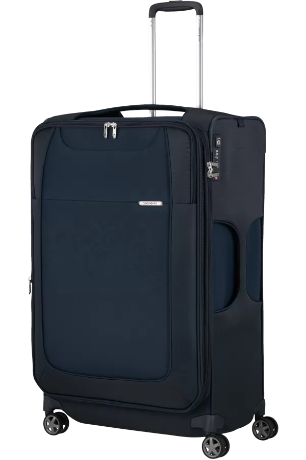 Mala de Viagem Grande 78cm Expansível 4 Rodas Azul Meia-Noite - D'Lite | Samsonite