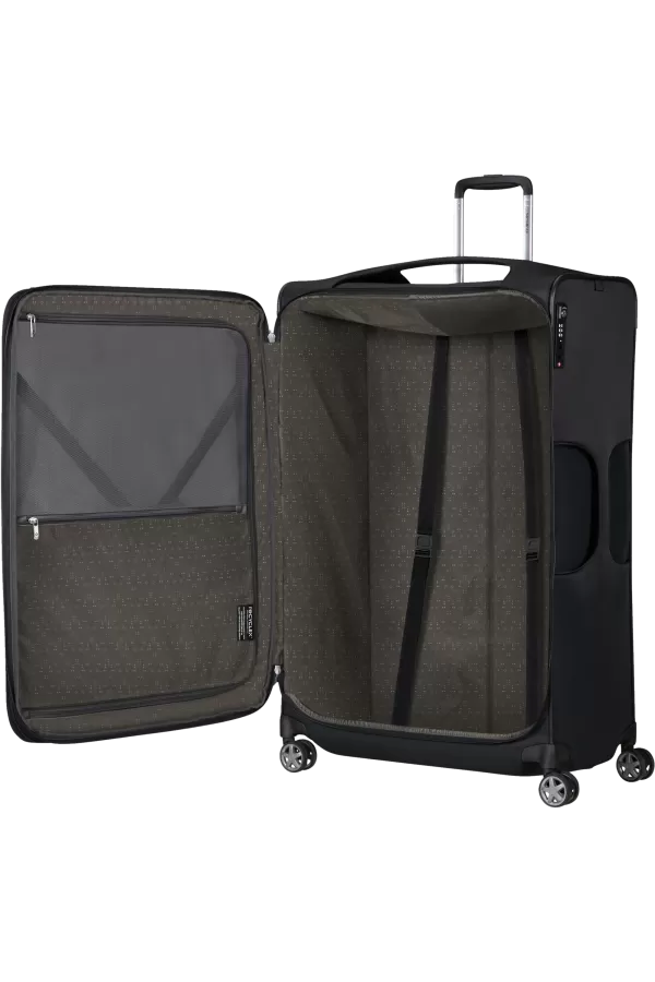 Mala de Viagem Extragrande 83cm Expansível 4 Rodas Preta - D'Lite | Samsonite