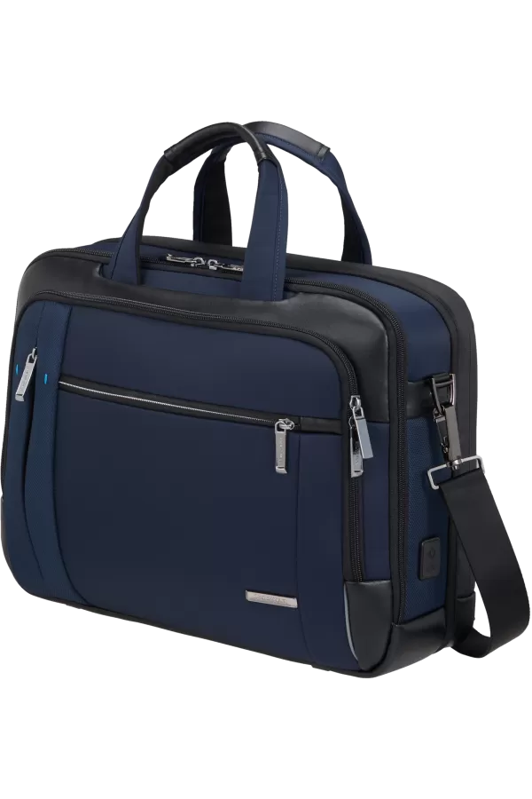 Pasta para Portátil 15.6" Expansível Azul Marinho - Spectrolite 3.0 | Samsonite