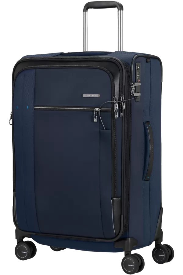 Mala de Viagem Média 68cm 4 Rodas Expansível Azul Escuro - Spectrolite 3.0 TRVL | Samsonite