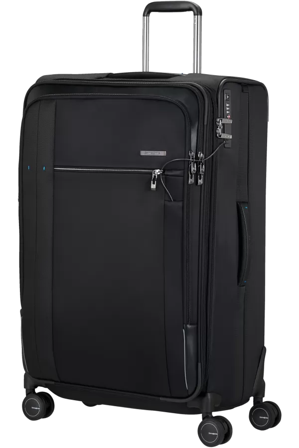 Mala de Viagem Grande 78cm 4 Rodas Expansível Preta - Spectrolite 3.0 TRVL | Samsonite