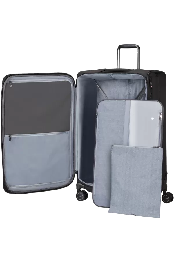 Mala de Viagem Grande 78cm 4 Rodas Expansível Preta - Spectrolite 3.0 TRVL | Samsonite