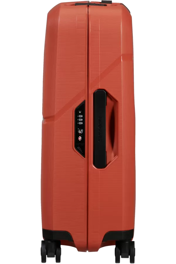 Mala de Cabine 55cm 4 Rodas Laranja Bordo - Magnum Eco | Samsonite