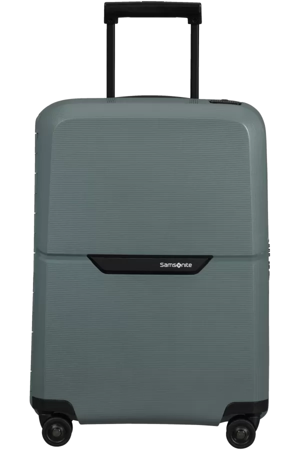 Mala de Cabine 55cm 4 Rodas Cinza Petróleo - Magnum Eco | Samsonite