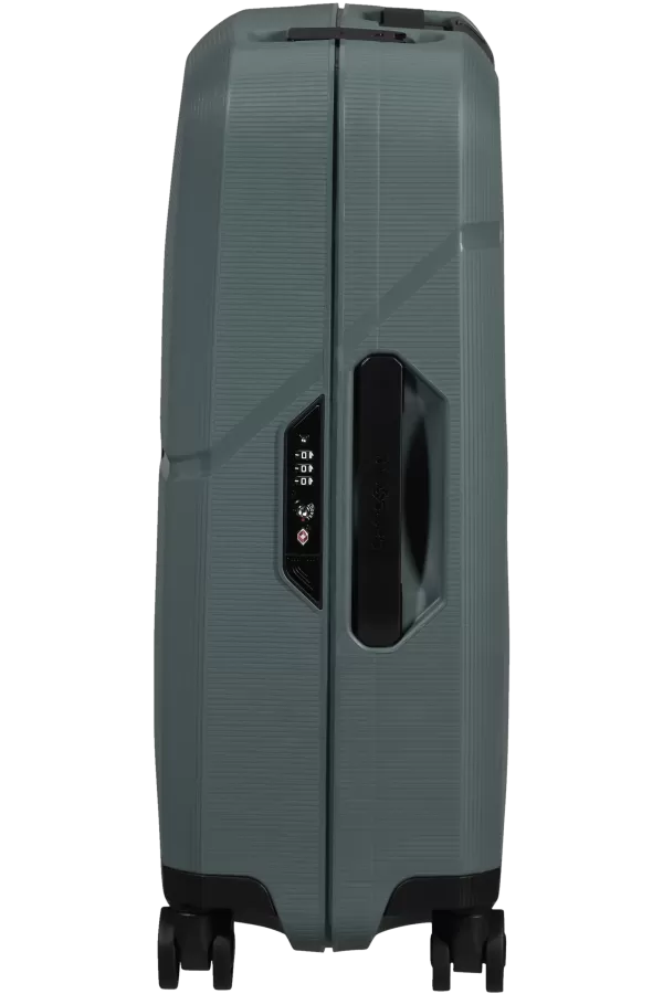 Mala de Cabine 55cm 4 Rodas Cinza Petróleo - Magnum Eco | Samsonite