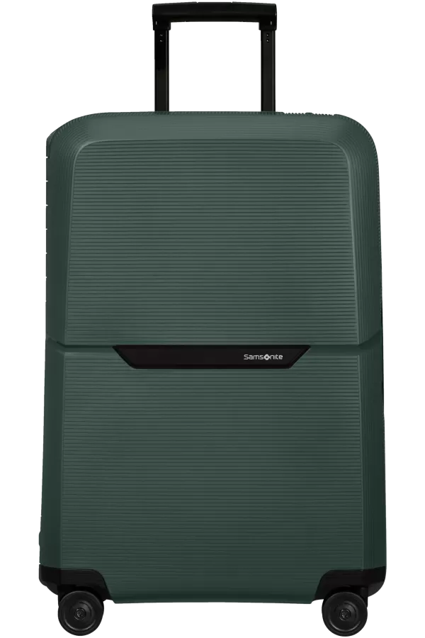 Mala de Viagem Média 69cm 4 Rodas Verde Floresta - Magnum Eco | Samsonite