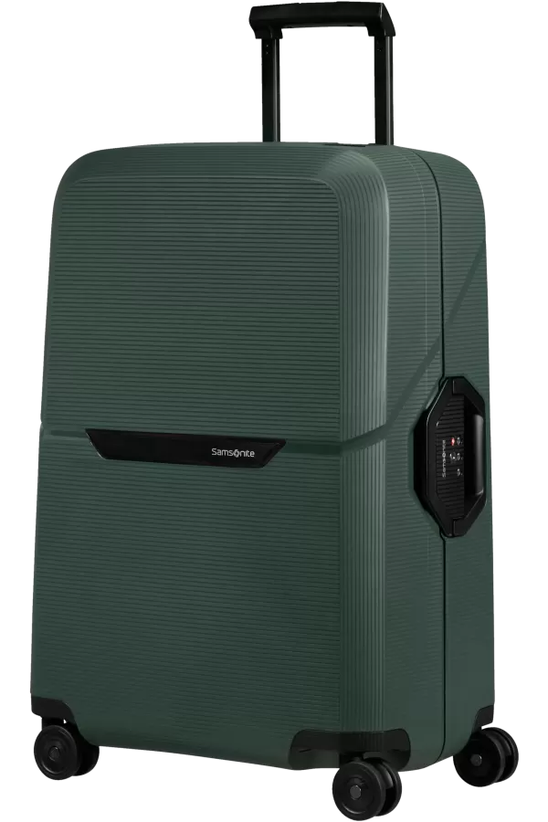 Mala de Viagem Média 69cm 4 Rodas Verde Floresta - Magnum Eco | Samsonite