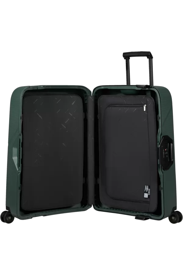 Mala de Viagem Média 69cm 4 Rodas Verde Floresta - Magnum Eco | Samsonite