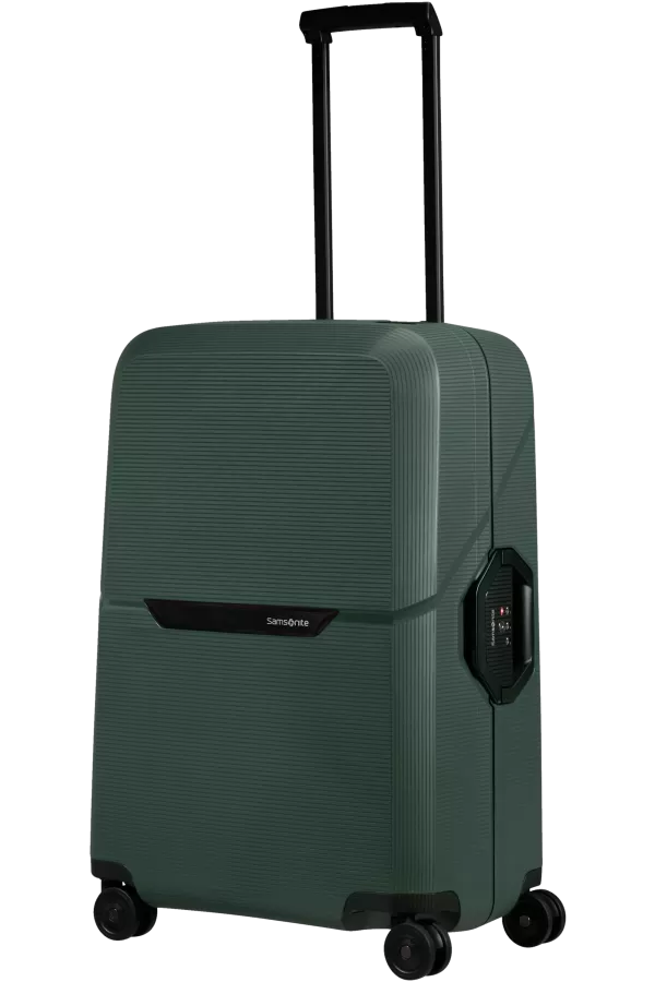 Mala de Viagem Média 69cm 4 Rodas Verde Floresta - Magnum Eco | Samsonite