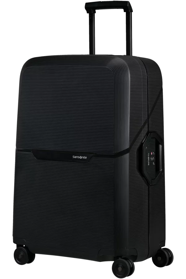 Mala de Viagem Média 69cm 4 Rodas Grafite - Magnum Eco | Samsonite