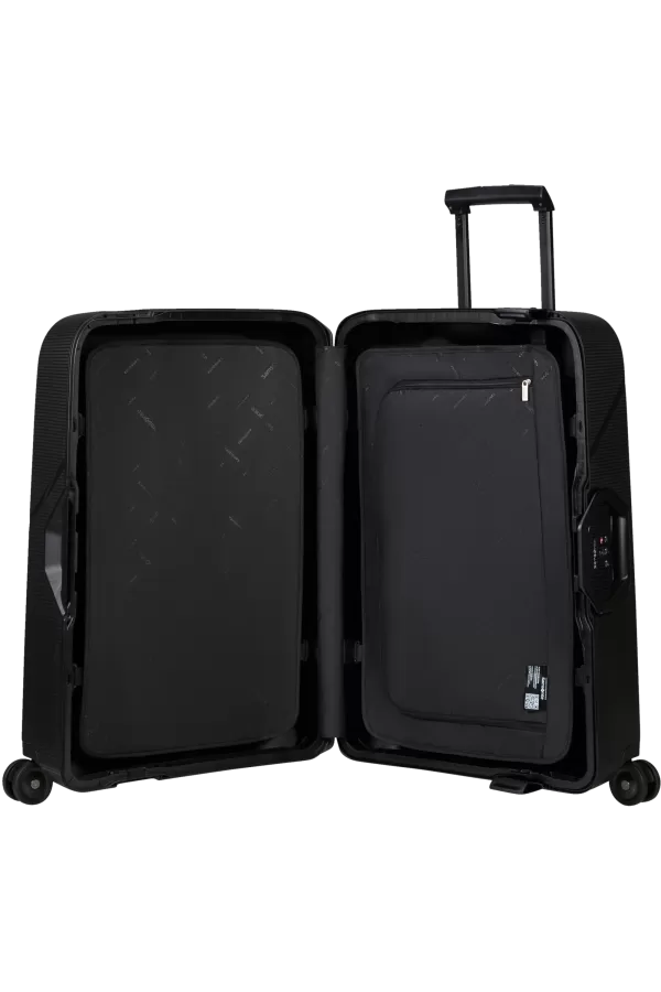 Mala de Viagem Média 69cm 4 Rodas Grafite - Magnum Eco | Samsonite