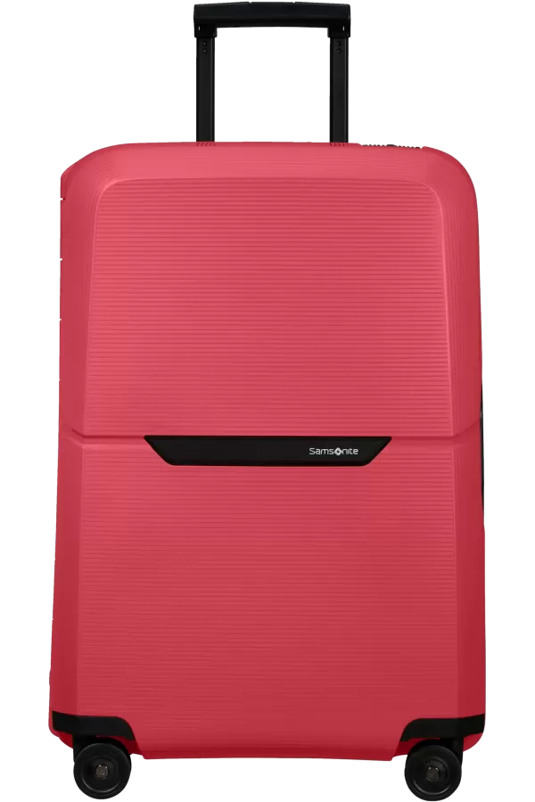 Mala de Viagem Média 69cm 4 Rodas Gerânio Vermelho - Magnum Eco | Samsonite