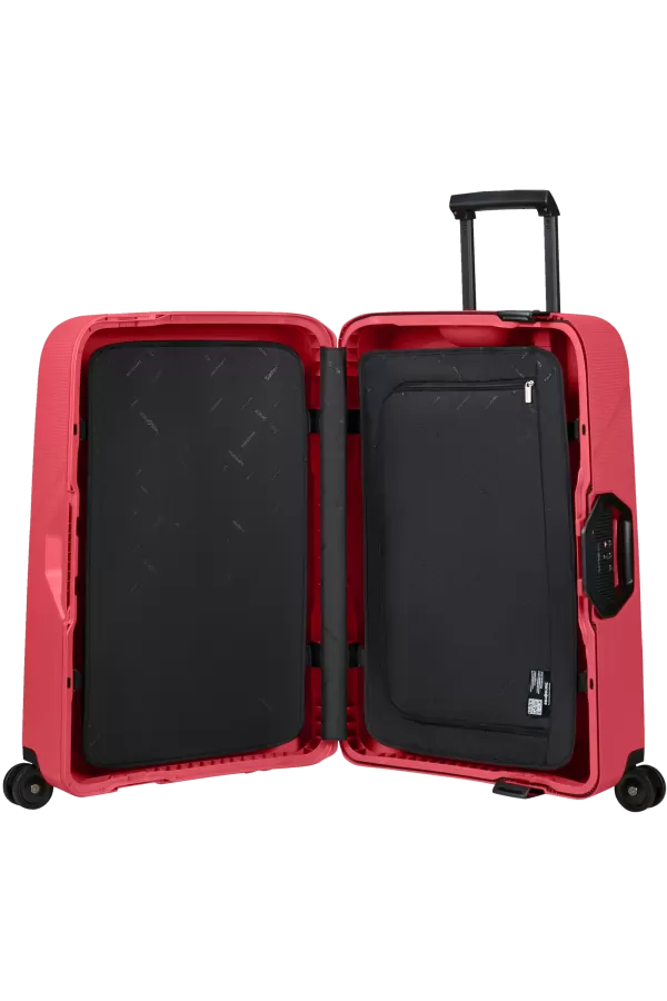 Mala de Viagem Média 69cm 4 Rodas Gerânio Vermelho - Magnum Eco | Samsonite