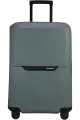 Mala de Viagem Média 69cm 4 Rodas Cinza Petróleo - Magnum Eco | Samsonite