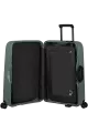 Mala de Viagem Média 69cm 4 Rodas Cinza Petróleo - Magnum Eco | Samsonite
