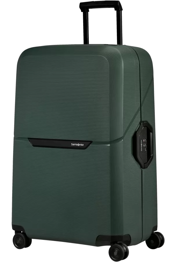 Mala de Viagem Grande 75cm 4 Rodas Verde Floresta - Magnum Eco | Samsonite