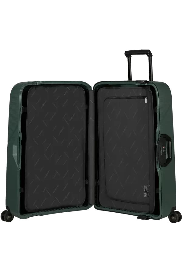 Mala de Viagem Grande 75cm 4 Rodas Verde Floresta - Magnum Eco | Samsonite