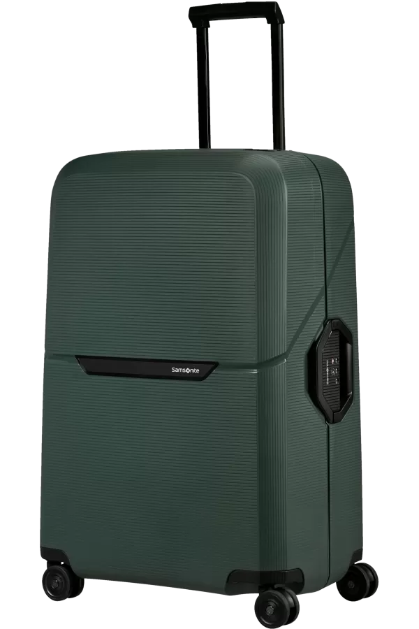 Mala de Viagem Grande 75cm 4 Rodas Verde Floresta - Magnum Eco | Samsonite