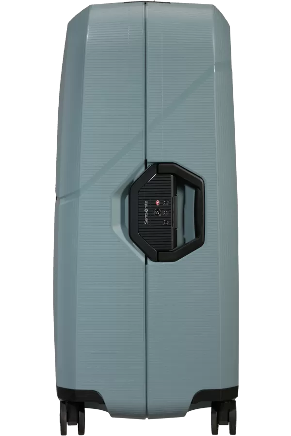 Mala de Viagem Grande 75cm 4 Rodas Azul Gelo - Magnum Eco | Samsonite