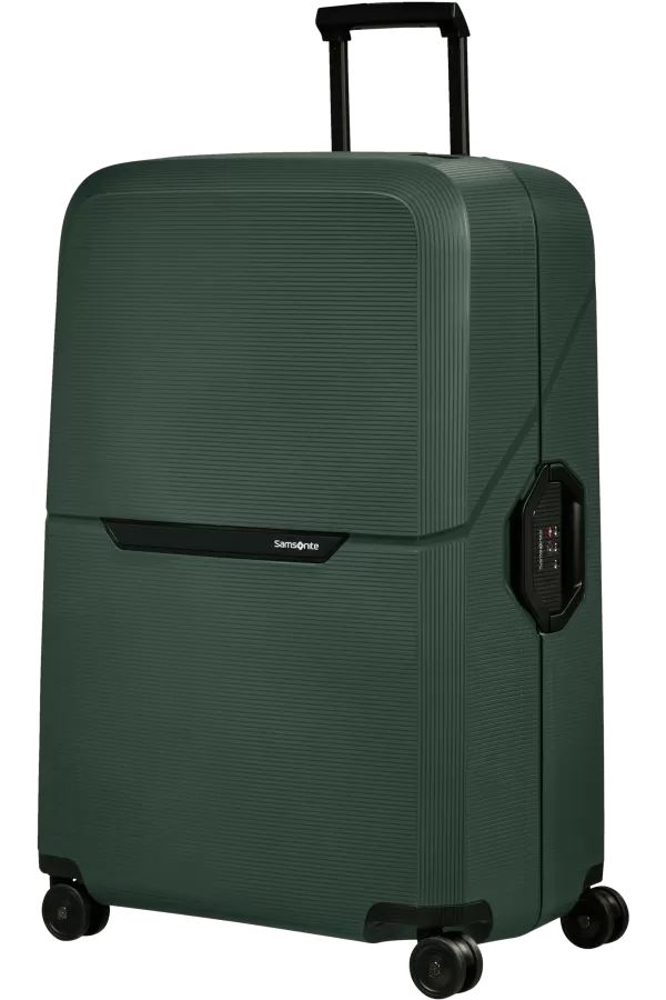 Mala de Viagem Extragrande 81cm 4 Rodas Verde Floresta - Magnum Eco | Samsonite