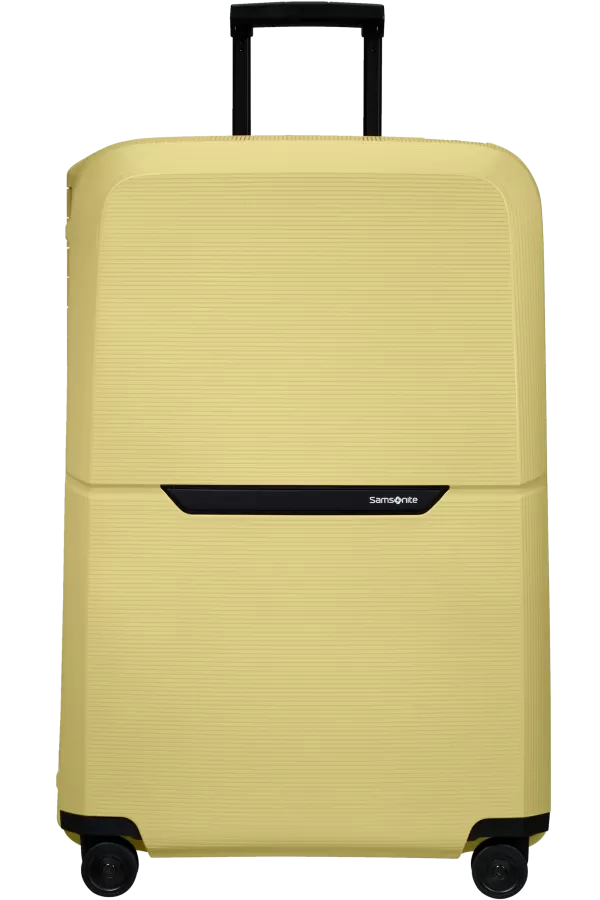 Mala de Viagem Extragrande 81cm 4 Rodas Amarelo Pastel - Magnum Eco | Samsonite