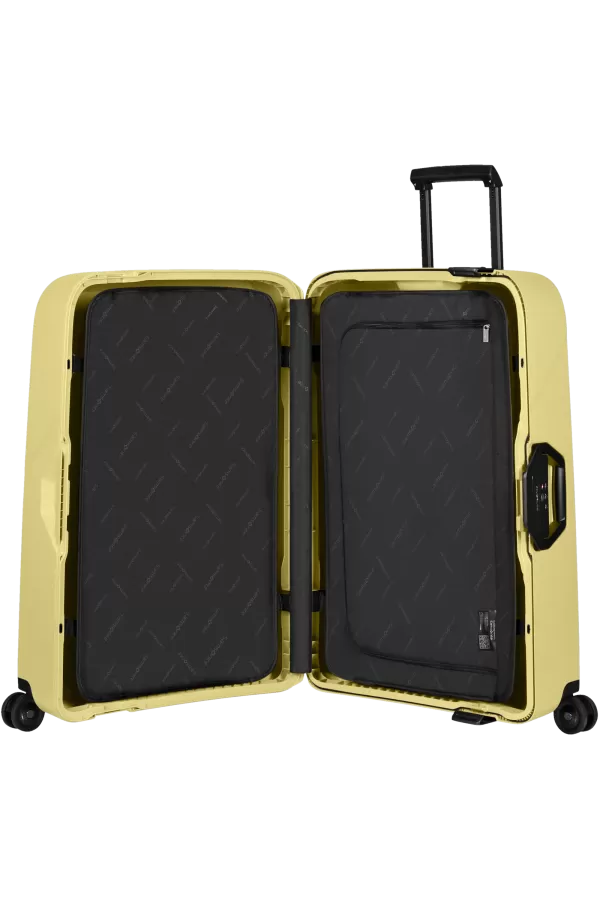 Mala de Viagem Extragrande 81cm 4 Rodas Amarelo Pastel - Magnum Eco | Samsonite