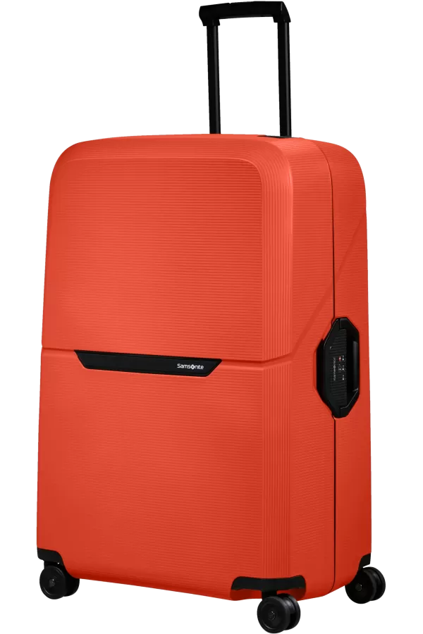 Mala de Viagem Extragrande 81cm 4 Rodas Laranja Brilhante - Magnum Eco | Samsonite