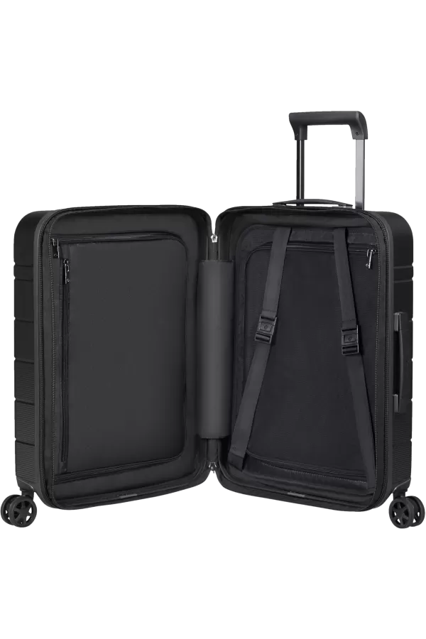 Mala de Cabine 55cm Expansível 4 Rodas com Bolsa Deslizante Preta - Neopod | Samsonite