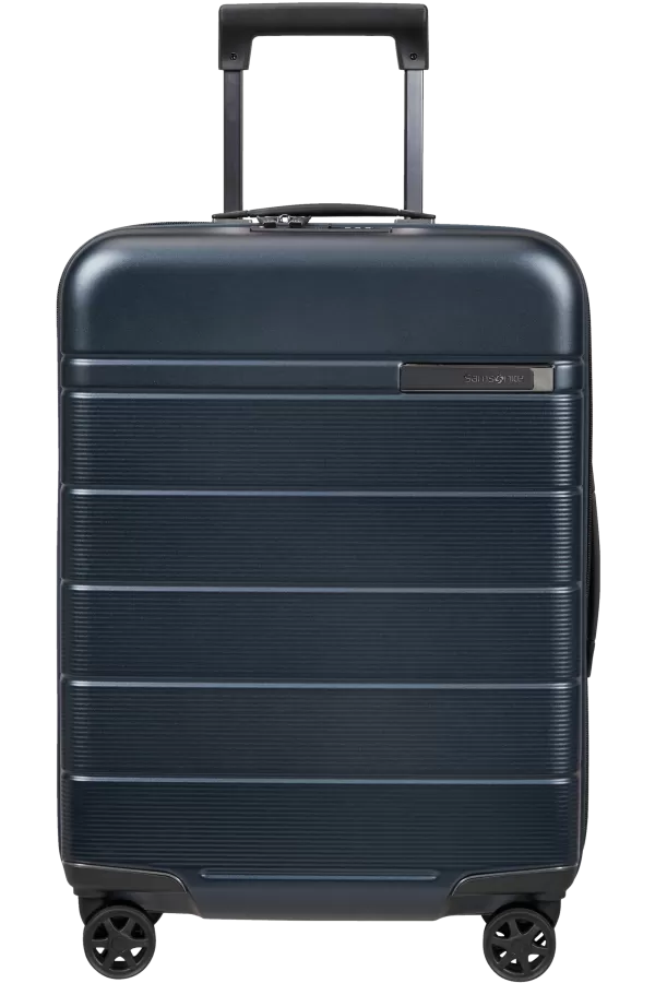 Mala de Cabine 55cm Expansível 4 Rodas com Bolsa Deslizante Azul Escuro - Neopod | Samsonite