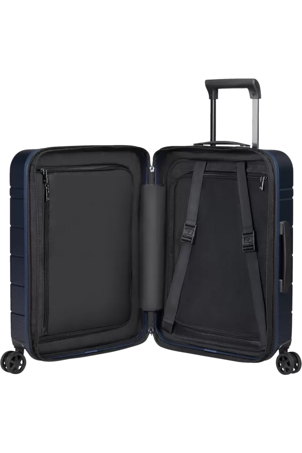 Mala de Cabine 55cm Expansível 4 Rodas com Bolsa Deslizante Azul Escuro - Neopod | Samsonite