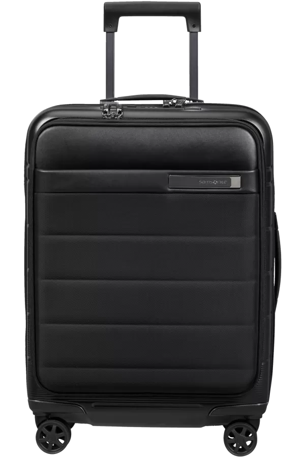 Mala de Cabine 55cm Expansível 4 Rodas com Acesso Frontal Preta - Neopod | Samsonite