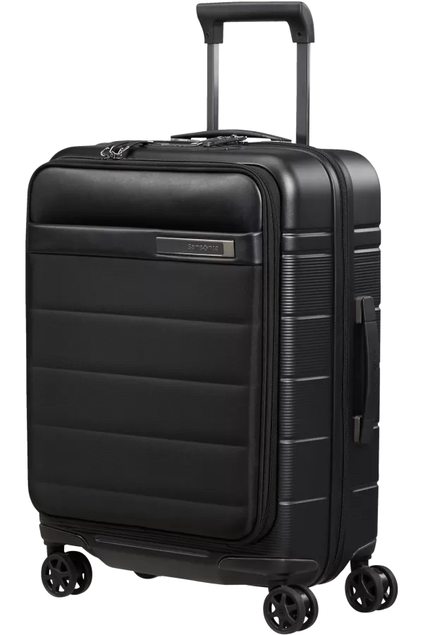 Mala de Cabine 55cm Expansível 4 Rodas com Acesso Frontal Preta - Neopod | Samsonite