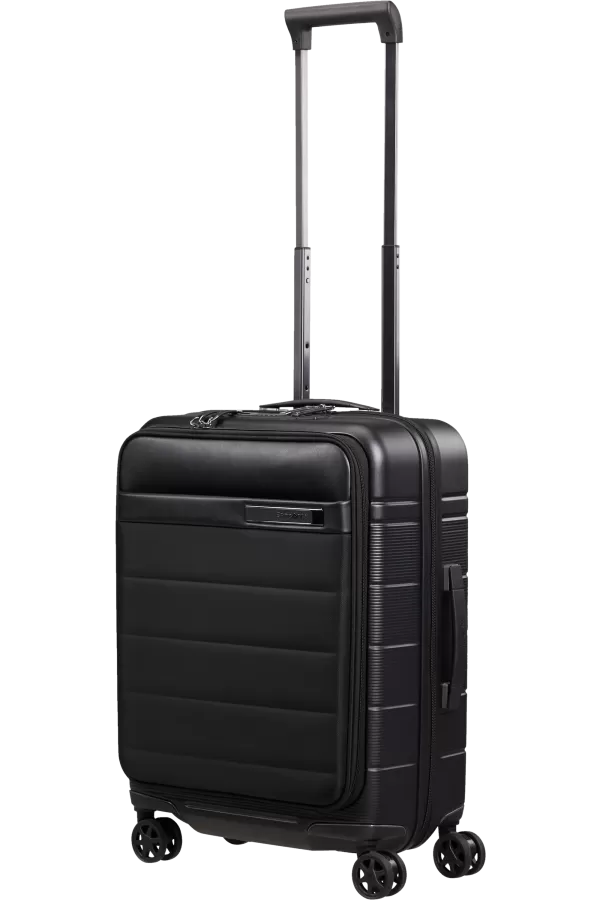 Mala de Cabine 55cm Expansível 4 Rodas com Acesso Frontal Preta - Neopod | Samsonite