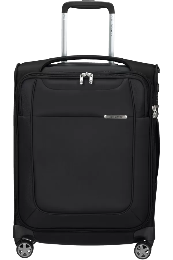 Mala de Cabine 55cm 4 Rodas Preto - D'Lite | Samsonite