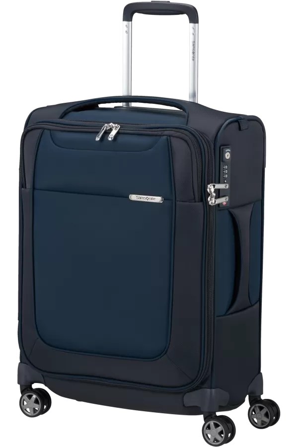 Mala de Cabine 55cm 4 Rodas Azul Meia-Noite - D'Lite | Samsonite