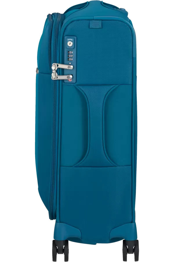Mala de Cabine 55cm 4 Rodas Azul Petróleo - D'Lite | Samsonite