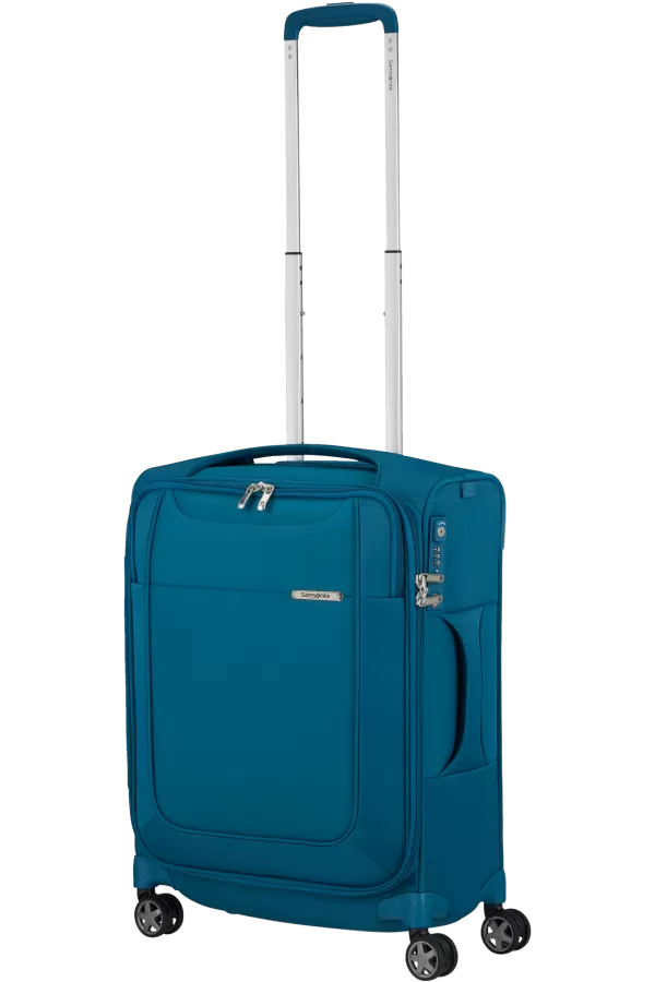 Mala de Cabine 55cm 4 Rodas Azul Petróleo - D'Lite | Samsonite