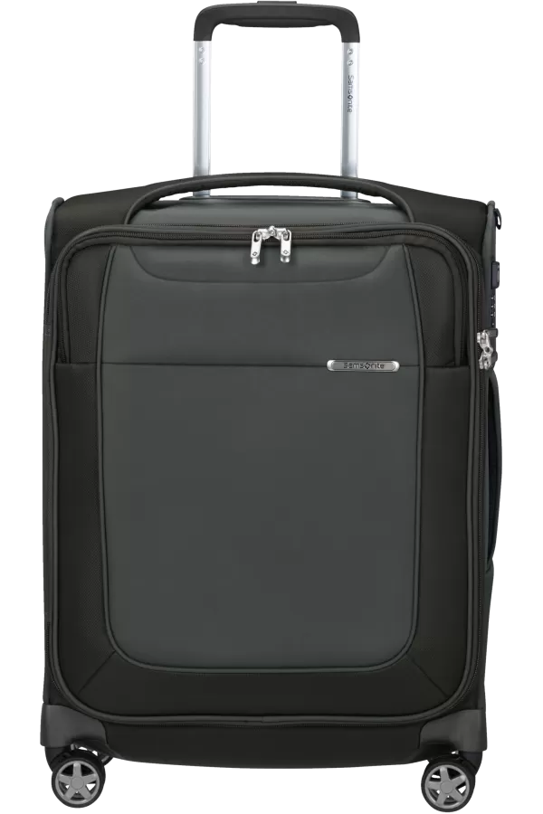 Mala de Cabine 55cm 4 Rodas Cinza Esverdeado - D'Lite | Samsonite