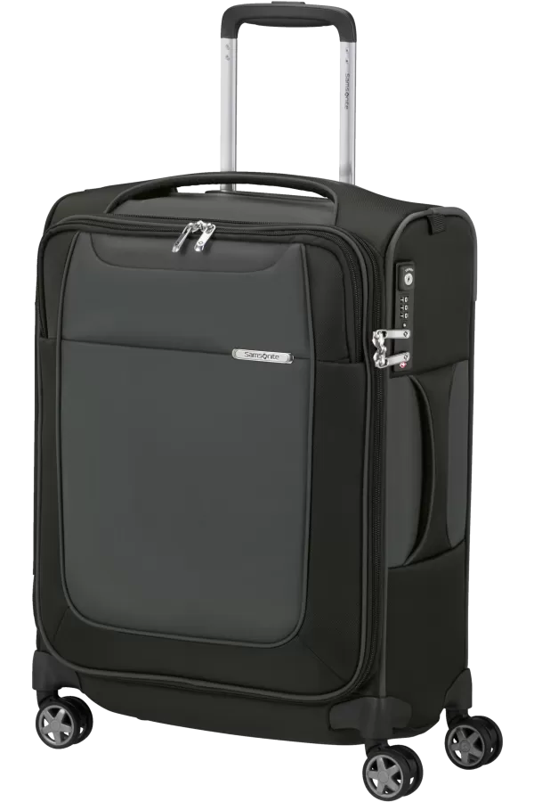 Mala de Cabine 55cm 4 Rodas Cinza Esverdeado - D'Lite | Samsonite